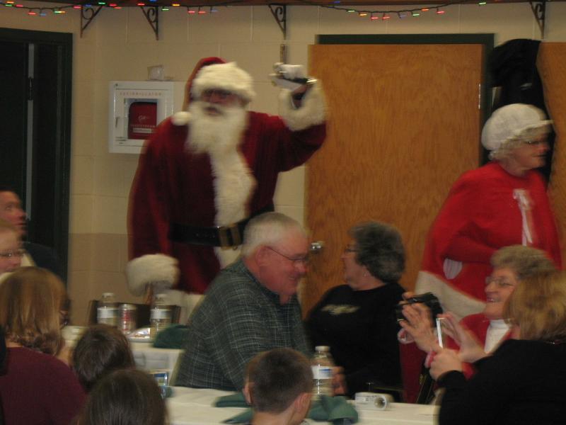Santa Arrives